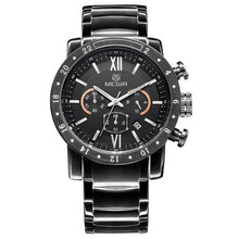 Load image into Gallery viewer, MEGIR Mens Watches Top Brand Luxury Stainless steel Watches Military Chronograph 6 Hands 24 Hours Mens Watches Relogio Masculino