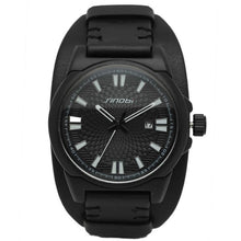 Load image into Gallery viewer, SINOBI Brand Mens Watches Top Brand Luxury Leather Mens Watches Military Army Calendar Outdoor Watch Male Waterproof Relogio