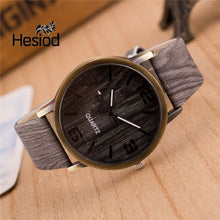 Load image into Gallery viewer, Hesiod 6 Style Simulation Wood Watch Men Watches Casual Leather Strap Mens Watches Relogio Masculino Wholesale