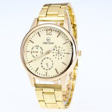 Load image into Gallery viewer, Fashion Mens Watches Diamond Dial Steel Analog Quartz Wrist Watch