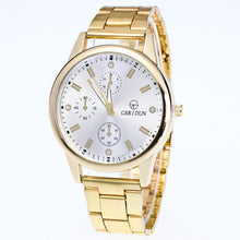 Load image into Gallery viewer, New Mens Watches Diamond Dial Steel Analog Quartz Wrist Watch
