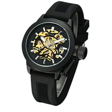 Load image into Gallery viewer, Mens Watches Top Brand Luxury Hollow Skeleton Automatic Watch Men Watch Clock relogio masculino drop shipping