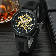 Load image into Gallery viewer, Mens Watches Top Brand Luxury Hollow Skeleton Automatic Watch Men Watch Clock relogio masculino drop shipping