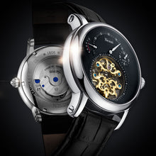 Load image into Gallery viewer, Mechanical Watches Men Skeleton Vintage Watch Automatic Mechanical Luxury Tourbillon Mens Watches Waterproof Self-winding Clock