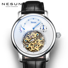 Load image into Gallery viewer, Mechanical Watches Men Skeleton Vintage Watch Automatic Mechanical Luxury Tourbillon Mens Watches Waterproof Self-winding Clock