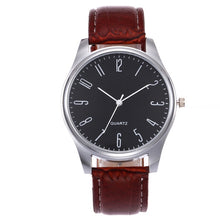 Load image into Gallery viewer, Hot Sale 2018 Mens Watches Simple Business Fashion Leather Quartz Wrist Watch Minimalist Style Mens Watches Clock Kol Saati