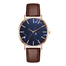Load image into Gallery viewer, Luxury Men Watches Famous Brand Leather Band Quartz Watches For Men Fashion Round Dial Watch Men Ultra Thin Mens Watches