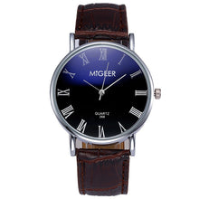 Load image into Gallery viewer, Top Brand Luxury Business Watch Men Watch Roman numerals Men's Watches Fashion Blue Glass Mens Watches