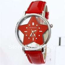 Load image into Gallery viewer, Fashion Women Watches Transparent Hollow Dial Star Watches Women's Quartz Watches Leather Band Womens Watches relogio feminino