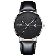 Load image into Gallery viewer, NIBOSI Watch Men Minimalist Ultra Thin Mens Watches Top Brand Luxury Stainless Steel Watch Men Waterproof Steel Mens Watch 2018