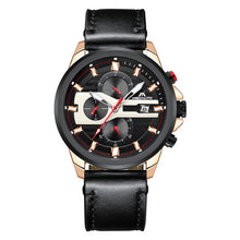 Load image into Gallery viewer, MEGALITH Fashion Mens Watches Top Brand Luxury Waterproof Chronograph Quartz Clock Army Military Mens Watches  Relogio Masculino