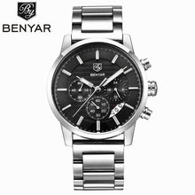 Load image into Gallery viewer, BENYAR Waterproof Mens Watches Top Brand Luxury 2017 Men&#39;s Watches Quartz-watch Wrist Watches For Men