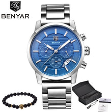 Load image into Gallery viewer, BENYAR Waterproof Mens Watches Top Brand Luxury 2017 Men&#39;s Watches Quartz-watch Wrist Watches For Men