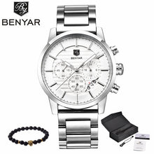 Load image into Gallery viewer, BENYAR Waterproof Mens Watches Top Brand Luxury 2017 Men&#39;s Watches Quartz-watch Wrist Watches For Men