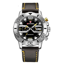 Load image into Gallery viewer, LONGBO Brand Sport Business Men&#39;s Watch with Leather straps Quartz Movement Water Resist Mens Watches Mens Watches Top Brand