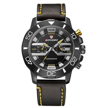 Load image into Gallery viewer, LONGBO Brand Sport Business Men&#39;s Watch with Leather straps Quartz Movement Water Resist Mens Watches Mens Watches Top Brand