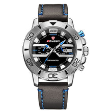 Load image into Gallery viewer, LONGBO Brand Sport Business Men&#39;s Watch with Leather straps Quartz Movement Water Resist Mens Watches Mens Watches Top Brand