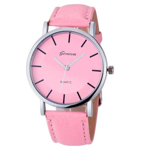 Women's Watches Wristwatch PU Leather Watch Strap Analog Quartz Watch Fashion womens watches Wristwatch for Women Horloge
