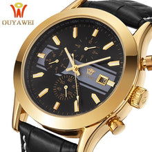 Load image into Gallery viewer, Mens Watches Top Brand Luxury  Men  Wrist watch  Business Mechanical watches Ouyawei Brand  Clock xfcs