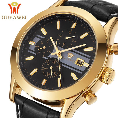 Mens Watches Top Brand Luxury  Men  Wrist watch  Business Mechanical watches Ouyawei Brand  Clock xfcs