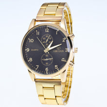Load image into Gallery viewer, Mens Watches Diamond Dial Steel Analog Quartz Wrist Watch