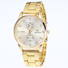 Load image into Gallery viewer, Mens Watches Diamond Dial Steel Analog Quartz Wrist Watch