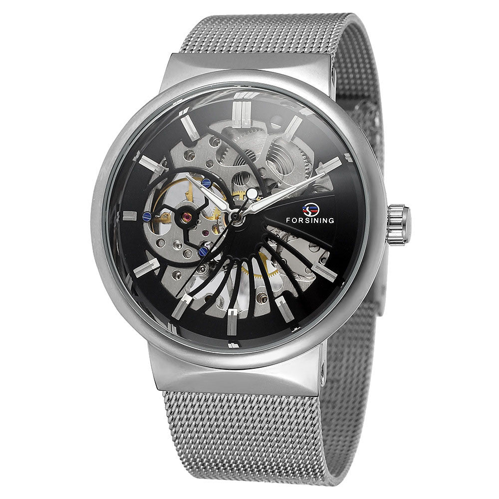 FORSINING Number Sport Watch Mens Watches Top Brand Luxury Automatic Watch