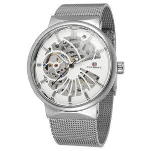 FORSINING Number Sport Watch Mens Watches Top Brand Luxury Automatic Watch