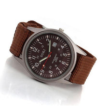 Load image into Gallery viewer, SOKI men watches stainless steel waterproof Watches for men Luxury Fashion Mens Quartz Analog Watches Canvas Mens watches #YY