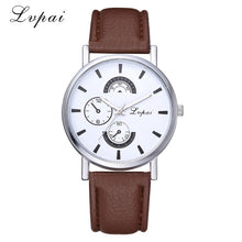 Load image into Gallery viewer, mens watches top brand luxury Casual Quartz Leather Band Business Watch Analog Sports Wrist Watch zegarek meski mens watches