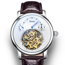 Load image into Gallery viewer, Mechanical Watches Men Skeleton Vintage Watch Automatic Mechanical Luxury Tourbillon Mens Watches Waterproof Self-winding Clock