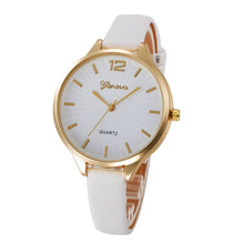 Load image into Gallery viewer, Popular Womens Watches Women&#39;s Watch 1PC Women Metal Strap Watch Men&#39;s Fashion leather Watch drop shipping jun12