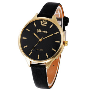 Popular Womens Watches Women's Watch 1PC Women Metal Strap Watch Men's Fashion leather Watch drop shipping jun12