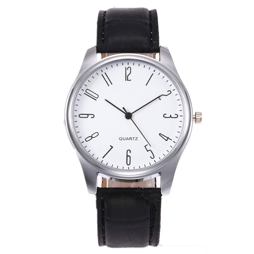 Hot Sale 2018 Mens Watches Simple Business Fashion Leather Quartz Wrist Watch Minimalist Style Mens Watches Clock Kol Saati