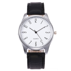 Hot Sale 2018 Mens Watches Simple Business Fashion Leather Quartz Wrist Watch Minimalist Style Mens Watches Clock Kol Saati
