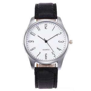 Hot Sale 2018 Mens Watches Simple Business Fashion Leather Quartz Wrist Watch Minimalist Style Mens Watches Clock Kol Saati