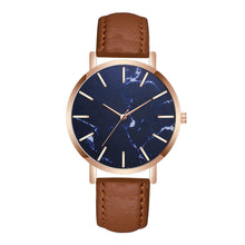 Load image into Gallery viewer, Luxury Men Watches Famous Brand Leather Band Quartz Watches For Men Fashion Round Dial Watch Men Ultra Thin Mens Watches