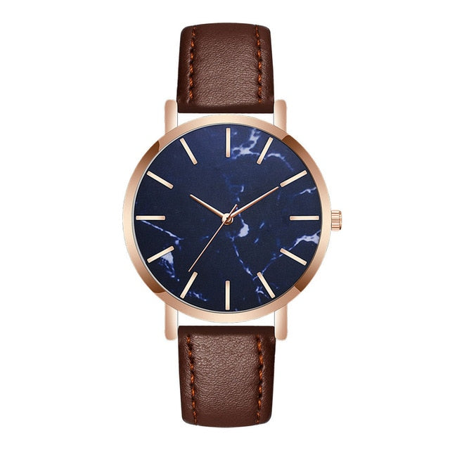 Luxury Men Watches Famous Brand Leather Band Quartz Watches For Men Fashion Round Dial Watch Men Ultra Thin Mens Watches