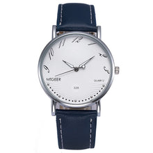 Load image into Gallery viewer, Casual Quartz Men Watches Business Leather Wristwatches Luxury Simple Mens Watches