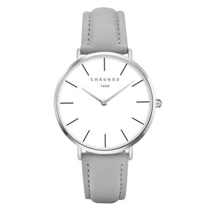 CHRONOS Mens Watches Top Brand Luxury Watch Men Fashion Business Quartz-watch Minimalis Watches Relogio Masculino