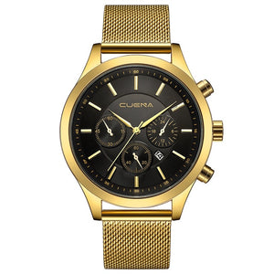 Sanwony Fashion Sport Quartz Clock Mens Watches Brand Luxury Business Waterproof Watch mens watches top brand luxury Wholesale