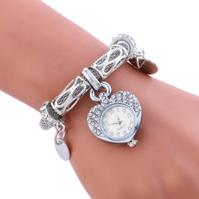 Load image into Gallery viewer, Hot sale Womens Watches Casual Stainless Steel  Lady Dress Clocks Quartz Watches Bracelet Watch relogio feminino