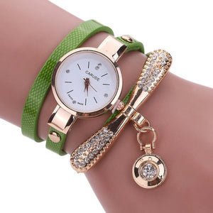 susenstone Women Leather Rhinestone Analog Quartz Wrist Watches Womens Watches Top Brand Luxury Reloj Mujer Women Watches