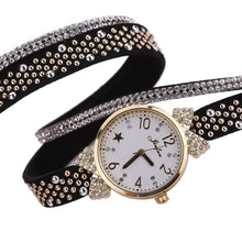 Load image into Gallery viewer, Fashion Leisure Womens Quartz Watch Crystal Diamond Wrist Watch Womens Watches Top Brand Luxury
