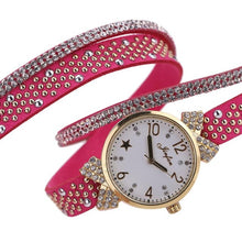 Load image into Gallery viewer, Fashion Leisure Womens Quartz Watch Crystal Diamond Wrist Watch Womens Watches Top Brand Luxury