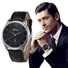 Load image into Gallery viewer, Mens High Quality Retro Design Leather Band Analog Alloy Quartz Wrist Watch mens watches top brand luxury mens watches