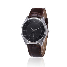 Load image into Gallery viewer, Mens High Quality Retro Design Leather Band Analog Alloy Quartz Wrist Watch mens watches top brand luxury mens watches